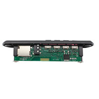 Módulo Decodificador de MP3 con Radio FM, Lector de Tarjetas USB y TF, Control Remoto Inalámbrico, Placa de Decodificación de Audio, Suministro de Fábrica
