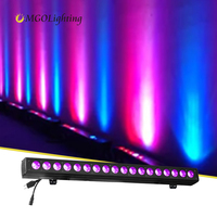 Mgolighting Guangzhou Projecteur LED mural extérieur étanche 18x10W RGBW pour éclairage de scène de concert et DJ
