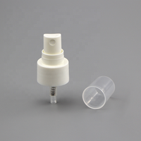 Pulvérisateur à fine brume 18mm 20mm 24mm 28mm Pompe de pulvérisation en plastique avec capuchon anti-poussière transparent et tube d'immersion pour emballage de flacons de parfum et cosmétiques