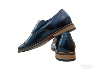 Chaussures pour hommes en cuir véritable de haute qualité, style Ouganda, à double boucle, formelles, respirantes, pour affaires et décontractées - Product Image 2