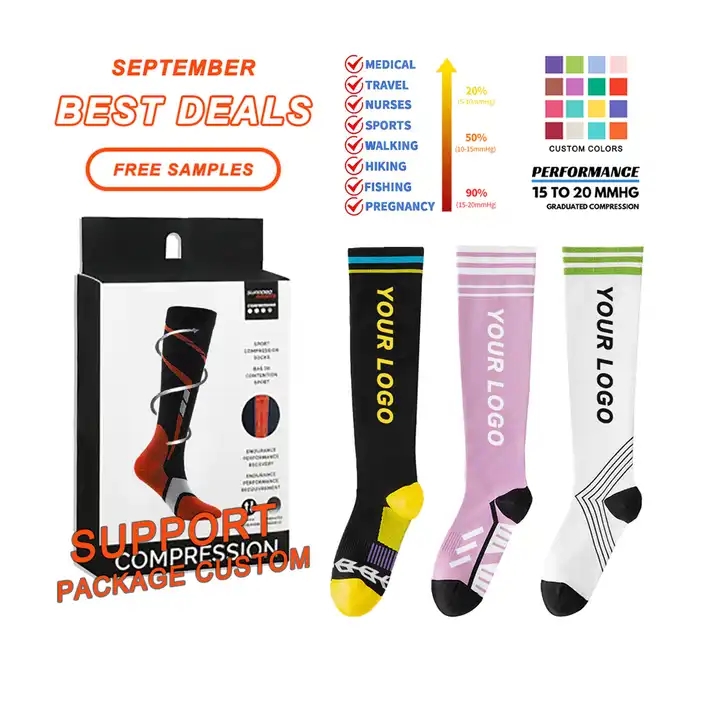 レッグウェア Bonvolant GraduatedCompressionHighSocks Unisex 20-30 Mmhg Closed Toe Knee High Bonvolant Compression
