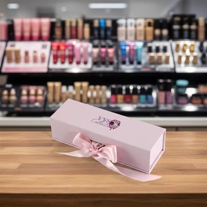 Luxury Magnetic Lipstick Gift Box Paper Box Ribbon Bow Closure - Product Image 1