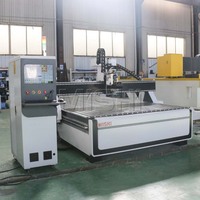 Machine de découpe CNC à changement d'outil automatique ATC 2030 avec commande DSP et moteur haute puissance pour la découpe et la gravure de bois/feuilles de meubles