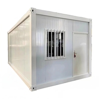 Maisons préfabriquées en conteneurs 20ft 40ft, modulaires démontables en kit, prêtes à être expédiées directement de l'usine pour bureaux et logements