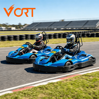 Vortkart baterai cepat Swap elektrik Go-kart untuk remaja dewasa 3000W sewa Go kart Taman Bertema hiburan komersial Go Carts