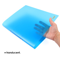 Carpeta de Recetas Foska de Doble Anillo con Bolsillo, Construcción Duradera, para Mujeres, Escuela, Hogar y Oficina, con Amplia Capacidad de Almacenamiento