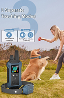 3000FT Zweiwege-Kommunikation Schock-Vibrations-Beeper Anti-Bell Elektrisches Ferngesteuertes Drahtloses Hundetrainingshalsband