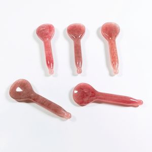 <span class=keywords><strong>Prix</strong></span> d'usine pas cher Gus Peigne Outils faciaux Champignon Fraise Quartz Gua Sha Cuillère - Product Image 2