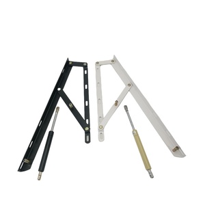High-Tech Steel Tatami <b>Bed</b> Pneumatic Rod Essential Hardware in Black+White for Comfortable Lifting and Easy Installation - Product Image 3