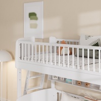 Ensemble de lit simple moderne en bois massif Matilda multifonctionnel pour enfants étudiants école dortoir maison et appartement meubles