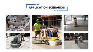 Абразивный диск SUMO Redi Lock PCD с алмазным напылением, 1/4PCD*<span class=keywords><strong>2</strong></span>, зернистость 6 # -400 #   Средняя твердость для резки бетона и терраццо - Product Image 6