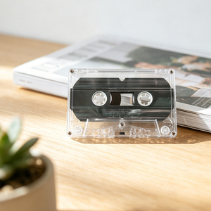 Cinta de casete transparente al por mayor para grabación de audio y enseñanza, cinta magnética regrabable de 90 minutos de longitud para uso en estudio doméstico - Product Image 5