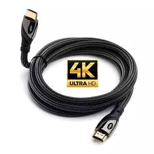 Kabel Audio Video Cavo, Kawat Berlapis Emas untuk Video Kabel Cabo TV 2.0 Cvbs 1M 2M 3M 5M 10M 15M Kabel Hdmi 4 K 60Hz 4 K