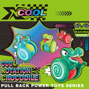 Juguete de Cocodrilo Giratorio con Movimiento de Retracción y Acrobacias para Niños, Juego Interactivo - Product Image 2