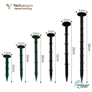 Kit de 20 cm de piquets de tente d'extérieur, cordes coupe-vent et fixations au sol, allongés et épaissis, pour auvent de camping extérieur en alliage d'aluminium - Product Image 3