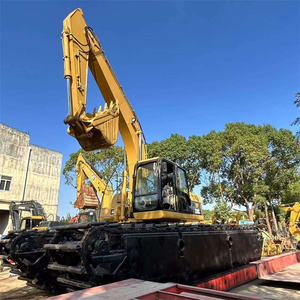 Excavadora Anfibia Usada CAT 320CL, Excavadora CAT 320, CAT 320C, 320CL, 320D, 320D2, Máquina de Dragado de Arena de Río, Lados de Bote Pontón - Product Image 6