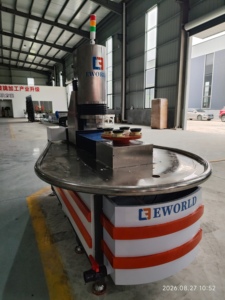 Équipement de meulage de verre sur mesure efficace avec servomoteur Delta et contrôle automatique de la trajectoire pour la production de miroirs - Product Image 3