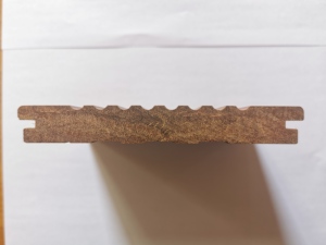 Suelo de madera de bambú sólido de 12mm para cubiertas al aire libre Método de flotador de pegamento de fácil instalación de alta resistencia-para sala de estar Parque - Product Image 6