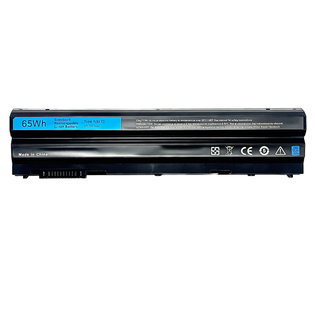 New E6420 Laptop Battery for Dell Latitude E6420 E6430 E6520 E6530 E5420 E5430 E5520 E5530 N3X1D/T54FJ/M5Y0X/8858X 65wh 11.1V