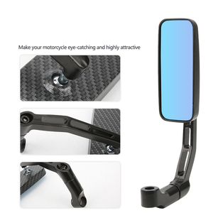 Rétroviseur universel réglable à grand angle pour extrémité <span class=keywords><strong>de</strong></span> <span class=keywords><strong>guidon</strong></span> <span class=keywords><strong>de</strong></span> moto, fixation par pince, modifié 360° °   Rotation - Product Image 5