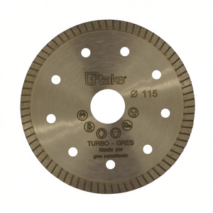 Disco de Diamante Ttake de 115 mm y 1,2 mm Turbo Gres para Azulejos de Porcelana - Product Image 2