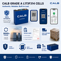 Cellule de batterie CALB 314Ah LiFePO4 3.2V pour stockage d'énergie domestique, système solaire ESS, garantie 5 ans, en stock en UE et aux États-Unis
