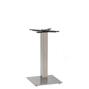 WEKIS Garden Wholesale Centre Commercial Stainless Steel Trumpet <b>Square</b> Rectangular Round Restaurant Furniture Caffe <b>Table</b> Base - Product Image 4
