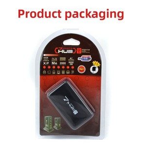 Hub vertical USB 2.0 à 7 ports, répartiteur un-à-sept avec <span class=keywords><strong>base</strong></span> et alimentation - Product Image 5