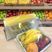 Vente directe du fabricant, film alimentaire en PVC de qualité alimentaire, film étirable pour l'emballage des aliments, film plastique