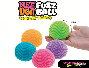 TPR Velvet Soft Fuzz <b>Ball</b> Sensory Toy, Squishy Cloud Stress Relief Fidget Toy for Kids Adults Office Desk Anxiety Gift - Product Image 3