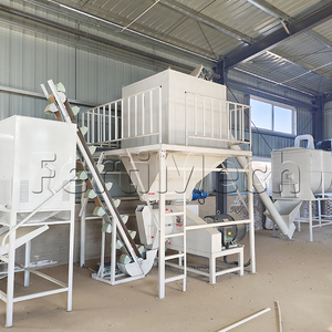 1-3 T/H Máquina de procesamiento de pollo, pato y ganso Línea de extrusión de pellets de alimentación de ganado de paja - Product Image 4