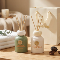 Diffuseur de parfum en verre de luxe personnalisé, flacon vide pour diffuseur, emballage de parfum avec boîte