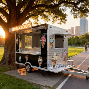 Kiosque personnalisable unique de camion de nourriture de concession de bonbon de pop-corn de barbe à papa de pâtisserie à vendre événements de camp en plein air - Product Image 1