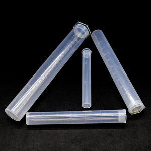 <b>Plastic</b> Colorimetric <b>Tubes</b> 50Ml Graduated Flat Bottom PP Material Laboratory Stoppered <b>Tube</b> - Product Image 2