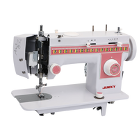 Machine à coudre multifonction haute vitesse JK-307, électronique et manuelle, pour la maison, best-seller, fabriquée par JUKKY.