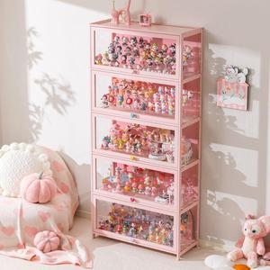 Teca Espositiva Antipolvere in Acrilico Trasparente <span class=keywords><strong>per</strong></span> Action Figure e Personaggi Anime Vetrina Organizer <span class=keywords><strong>per</strong></span> Oggetti da Collezione - Product Image 4