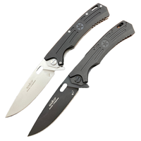 Offre Spéciale en russie G10 manche en fibre D2 lame couteau de poche EDC extérieur couteau tactique défensif Camping survie couteaux pliants
