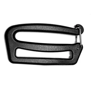 Webbing Strap Buckle Plastic Slider Fastener For Sport Bag Travel Duffel Outdoor Camping Backpacking 25mm