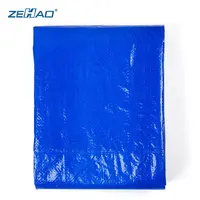 التخييم الأزرق للماء معزول المنتجات البلاستيكية غطاء من قماش مشمع الأقمشة