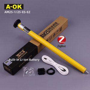 Motor A-OK AM25 1/25-ES-E-Z Inteligente Tuya Zigbee con Batería de Litio para Persiana Enrollable Tubular de 25 mm Recargable - Product Image 1