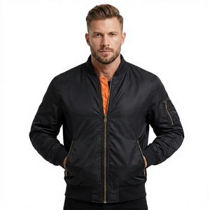 Chaqueta Bomber de Moda con Acabado Personalizado para Hombre, Ropa Urbana, Resistente al Viento, Ligera, Tejido con Memoria, Fabricante OEM ODM - Product Image 1