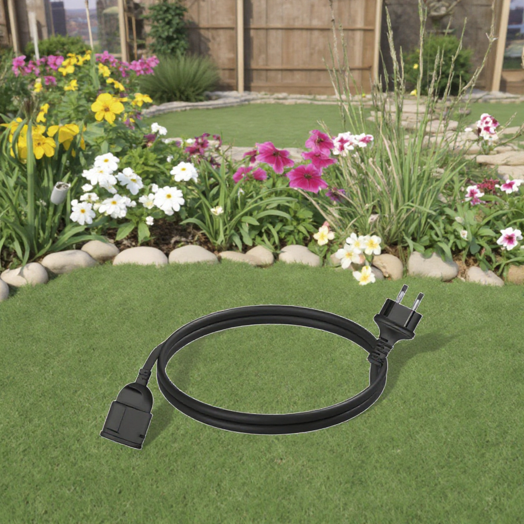 16A France Plug Waterproof <strong>Extension</strong> <strong>Socket</strong> with <strong>Single</strong> <strong>Socket</strong> IP44 Male to Female <strong>1M</strong>/3M/5M/10M <strong>Extension</strong> <strong>Lead</strong>