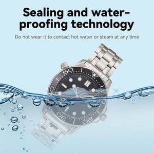 Reloj de Buceo Mecánico Automático para Hombre, Clásico, de Alta Gama, con Esfera Negra Luminosa, Calendario Perpetuo, Luminoso - Product Image 5