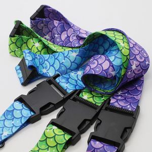 Cordón para el Cuello Personalizado con Sublimación a Todo Color y Hebilla de Seguridad Desprendible, Cordones Personalizados con Temática Oceánica para Festivales - Product Image 3