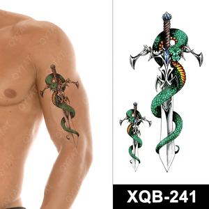 <span class=keywords><strong>Tatuaje</strong></span> Temporal <span class=keywords><strong>de</strong></span> <span class=keywords><strong>Serpiente</strong></span> <span class=keywords><strong>para</strong></span> <span class=keywords><strong>Hombre</strong></span>, Diseño Moderno, Resistente al Agua, <span class=keywords><strong>de</strong></span> Alta Calidad - Product Image 6