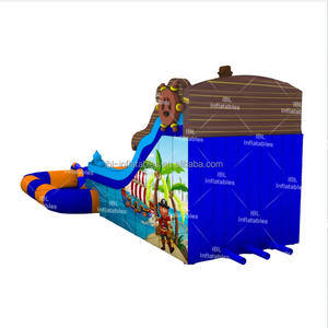 מחיר זול 0.55 מ "מ pvc tarpaulin מתנפחים להחליק עם בריכה - Product Image 3