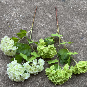 Nuovo alto verde ortensia artificiale rosa <span class=keywords><strong>Feiyan</strong></span> Lulian cipolla morbido fiore di nozze per la festa della mamma natale fabbrica all'ingrosso - Product Image 1