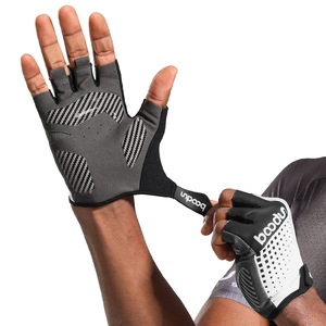 Gants de cyclisme Bodun, demi-doigts, respirants, antidérapants, avec sangle de poignet réglable, pour le vélo, unisexe, adulte - Product Image 2