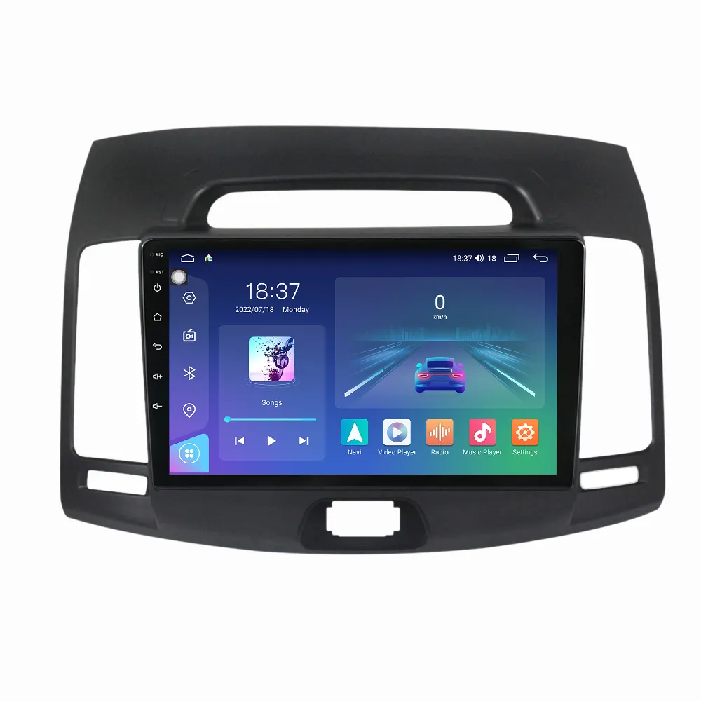 MEKEDE M6 PRO Android 12 QLED araba multimedya ses sistemi Hyundai Elantra 2006 2011 için