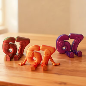 3D Printing Links 67 ชุดงานฝีมือ, เครื่องประดับ, ของขวัญ, ของเล่นสุดฮิต, ตุ๊กตาสร้างสรรค์, ของเล่นรูปสัตว์, ของเล่นขยับได้ - Product Image 1